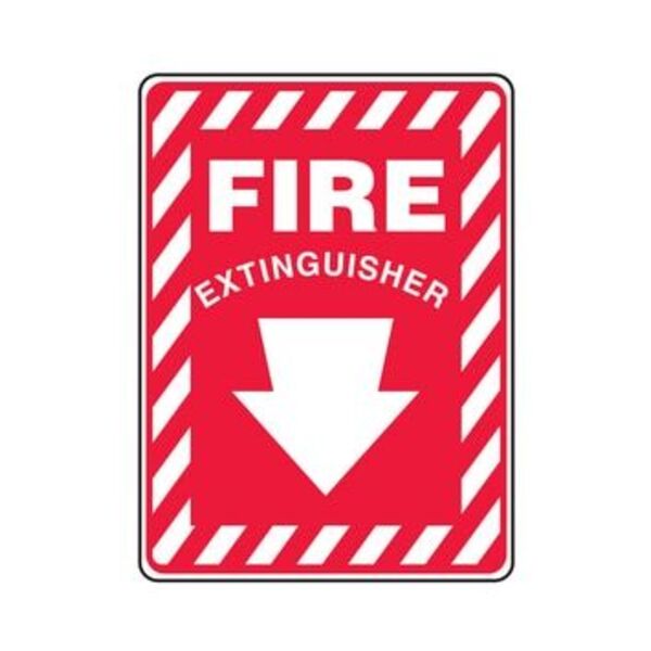 ACCUFORM 14X10 VINYL ADHE SIGN FIRE EXTIN