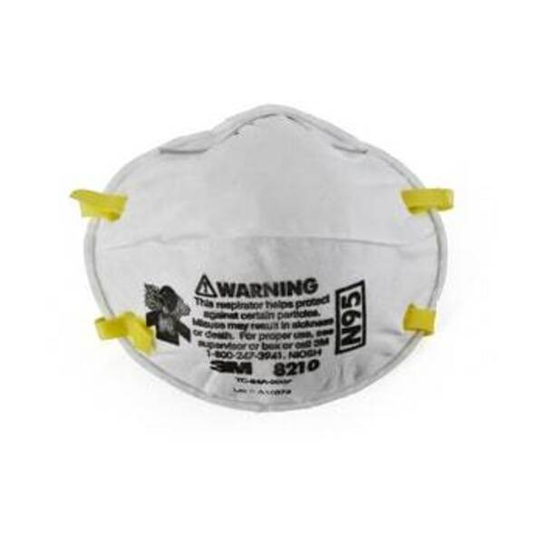 3M 8210 DISPBL PARTICULATE RESP 20 PK