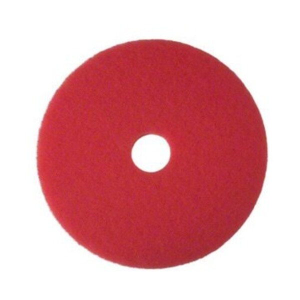 3M 5100 20 BUFFER FLR PAD RED. 5/CA