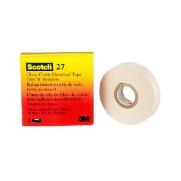 3M 27 WHIT ELEC INSUL TAPE 3/4X66 FT