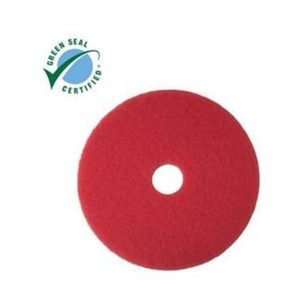 3M 5100N 20 BUFFING PAD RED. 5/CA