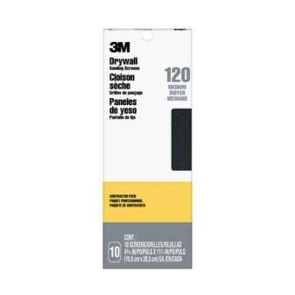 3M 120 MED DRYWL SANDING SCRN 10/PK