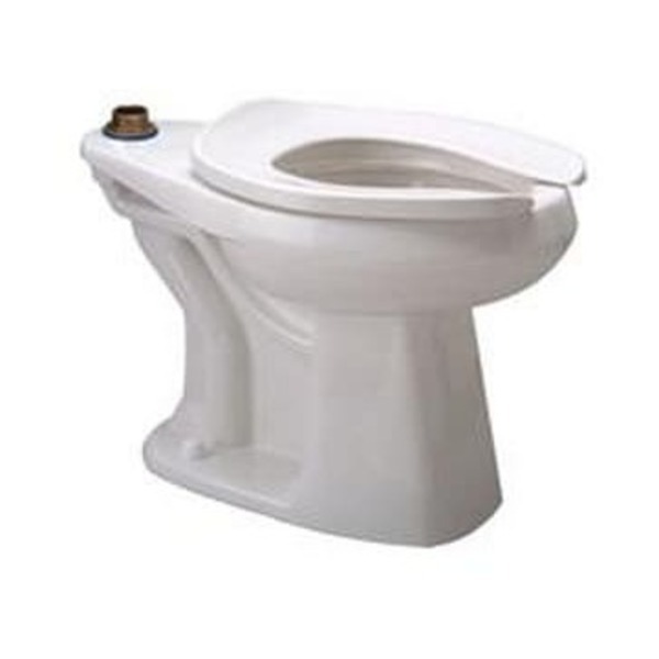 ZURN INDUSTRIES LLC 1.1 gpf Elongated Floor Mount Bowl Toilet in White