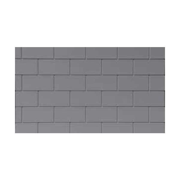 ALERIS LLC 47 x 19 in. Gray Backsplash Tile